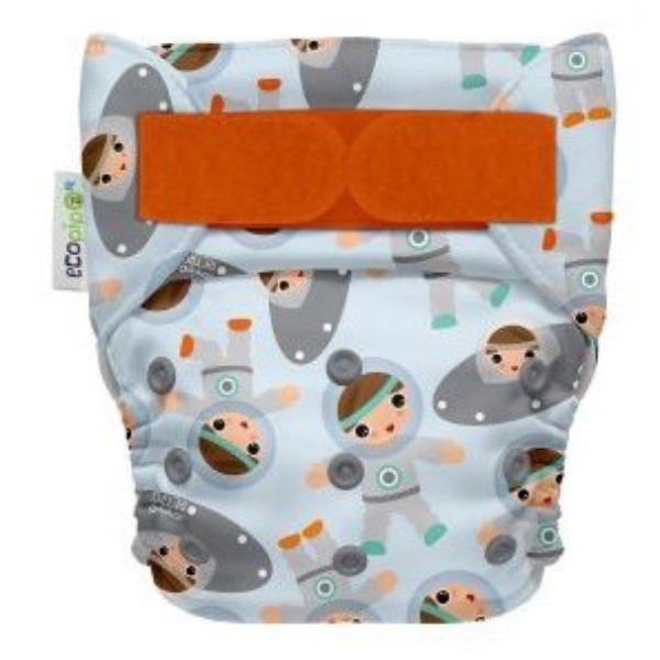 G4 Print Velcro One-Size Cloth Diaper Astronaut