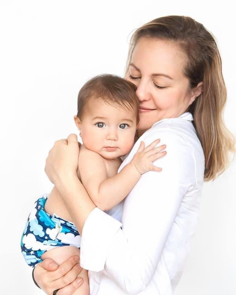G3 Print Velcro One-Size Cloth Diaper Clouds
