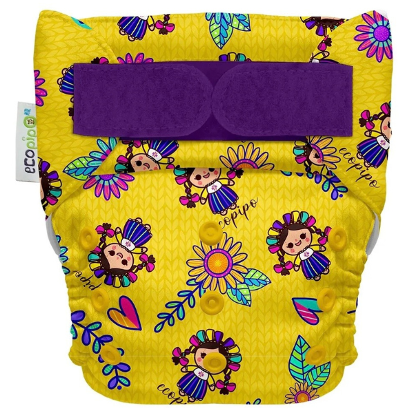 G4 Print Velcro One-Size Cloth Diaper Dolls