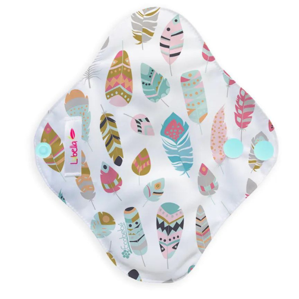 Panty Liner Thong Lubella Print Cloth Pad Feathers