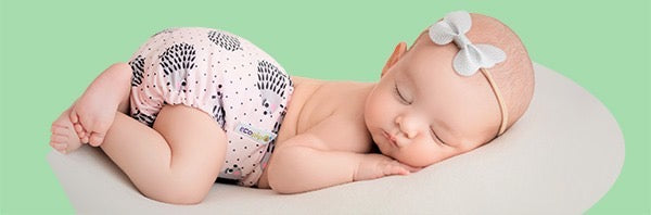 G3 Print Velcro One-Size Cloth Diaper Hedgehog