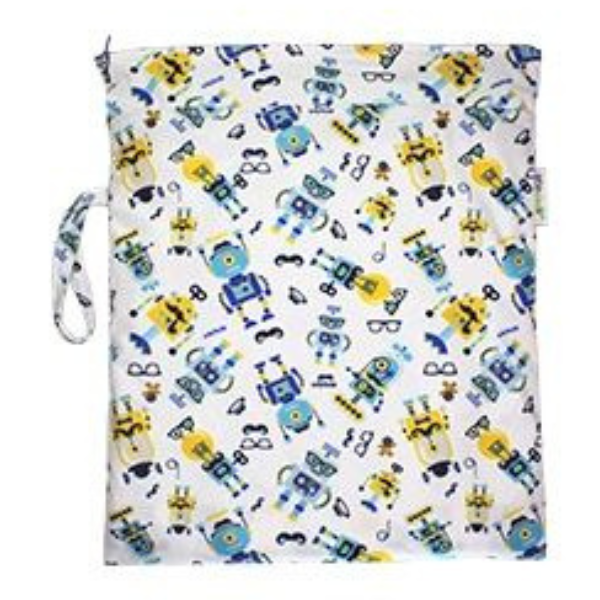 Wet Bags Print Hipster Robots