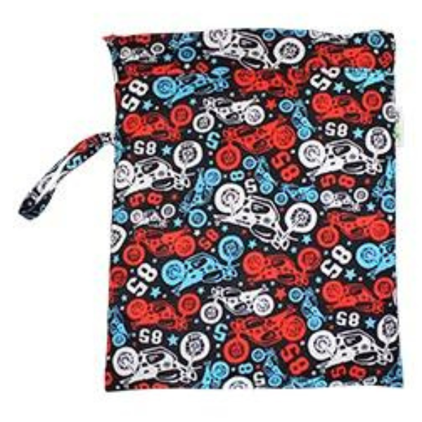 Wet Bags Print Motorcycles