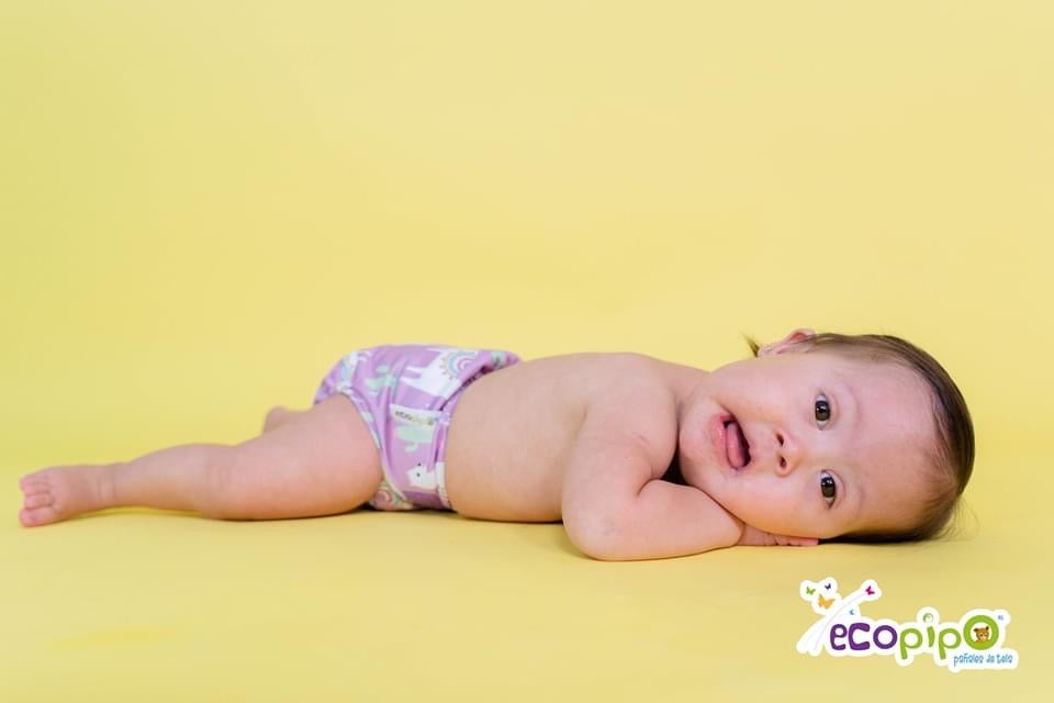 G3 Print Velcro One-Size Cloth Diaper LLamas