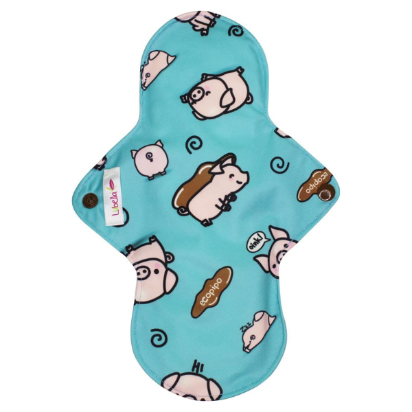 Panty Liner Lubella Print Cloth Pad Pigs