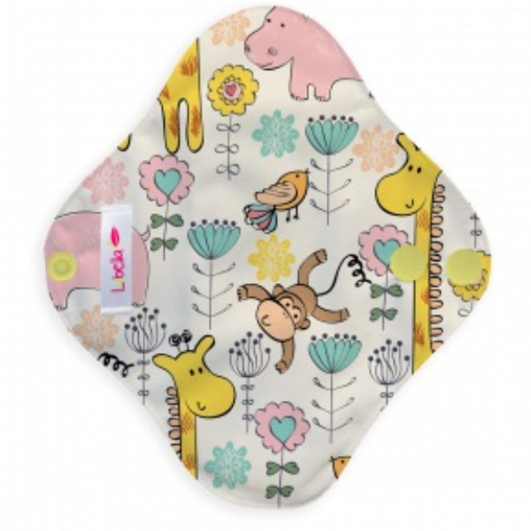 Panty Liner Thong Lubella Print Cloth Pad Safari