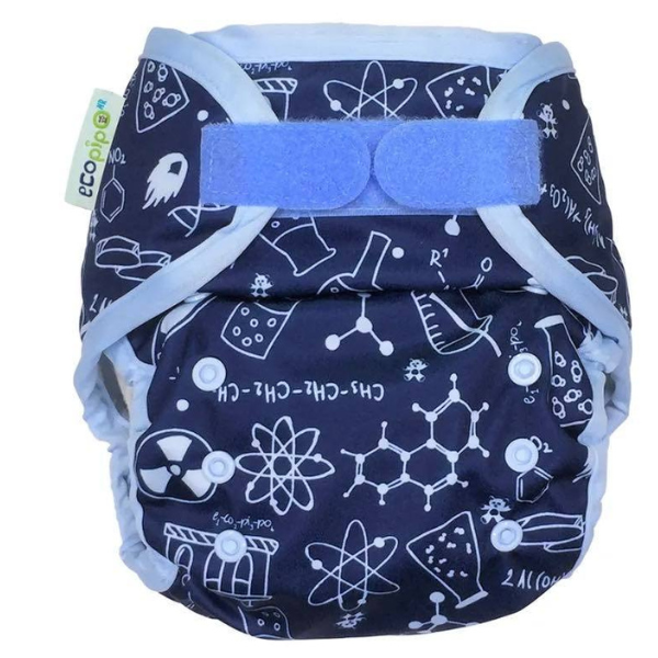 Nappies Print Velcro One-Size Cloth Cover Science