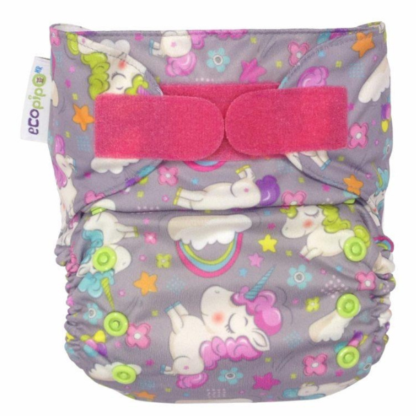 G3 Print Velcro One-Size Cloth Diaper Unicorns