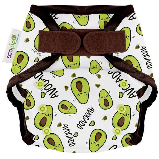 Nappies Print Velcro One-Size Cloth Cover Aguacatin