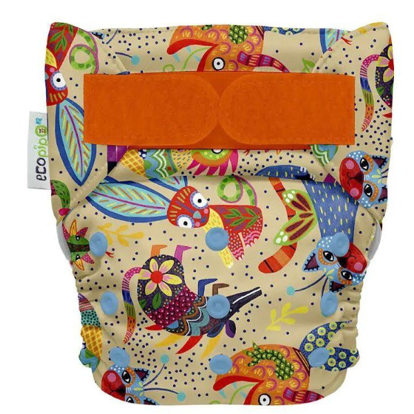 G4 Print Velcro One-Size Cloth Diaper Alebrijes