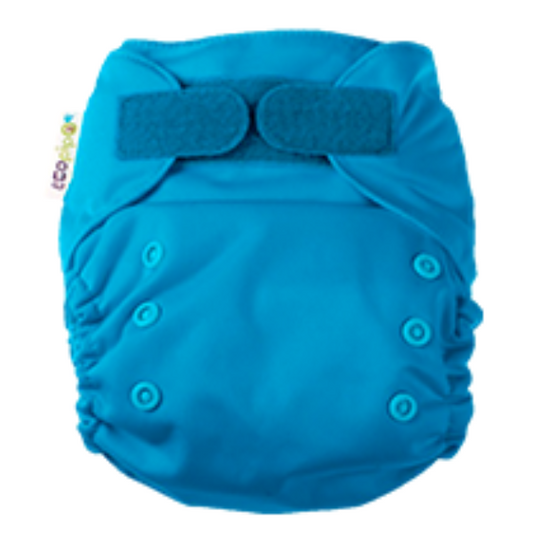 G3 Solid Velcro One-Size Cloth Diaper Aqua