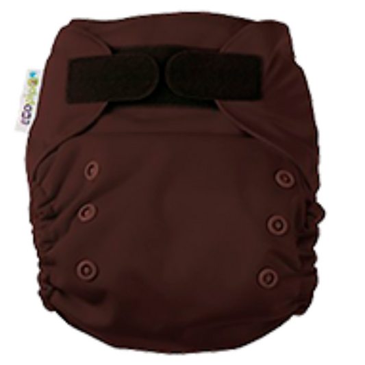 G3 Solid Velcro One-Size Cloth Diaper Brown