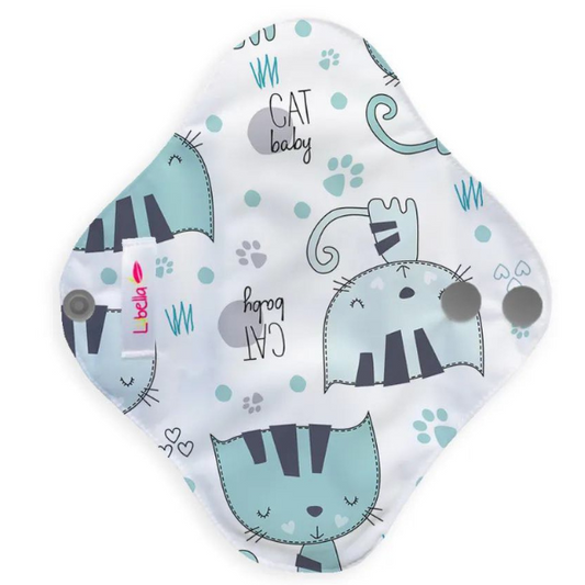 Panty Liner Thong Lubella Print Cloth Pad Cats