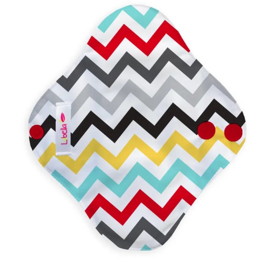 Panty Liner Thong Lubella Print Cloth Pad Chevron