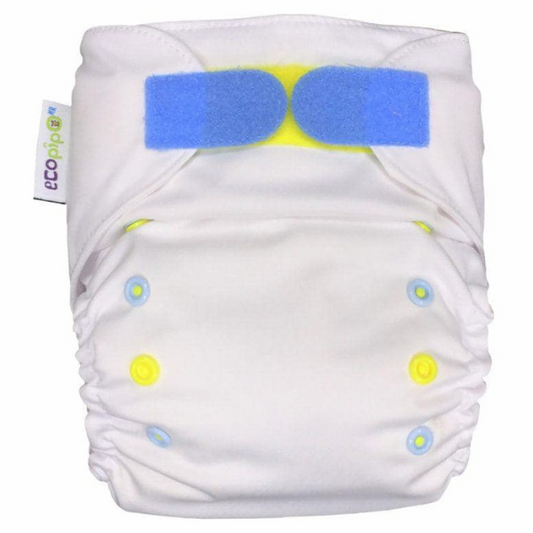 G3 Solid Velcro One-Size Cloth Diaper Chipi Buga velcro back Yellow