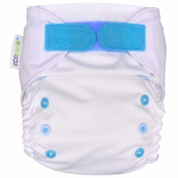 G3 Solid Velcro One-Size Cloth Diaper Chipi Buga velcro back Blue