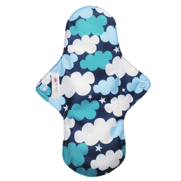 Panty Liner Lubella Print Cloth Pad Clouds