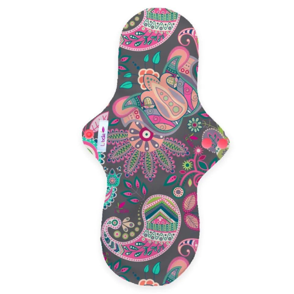 Night Pad/Postpartum Lubella Print Cloth Pad Ethnic Flowers