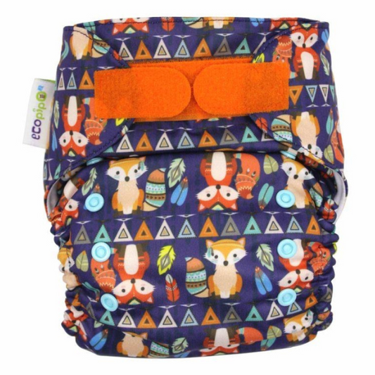 G3 Print Velcro One-Size Cloth Diaper Fox