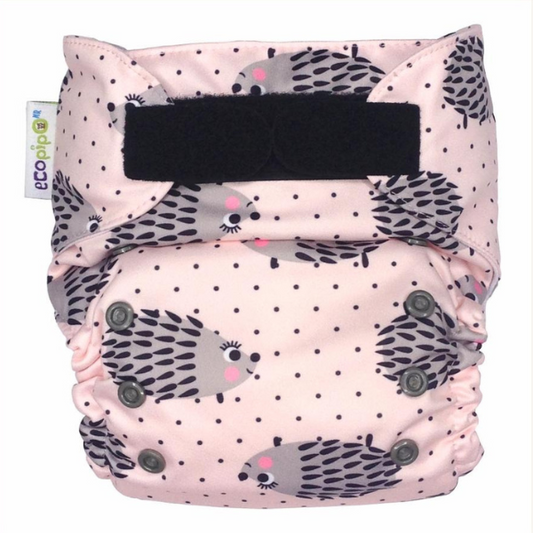 G3 Print Velcro One-Size Cloth Diaper Hedgehog