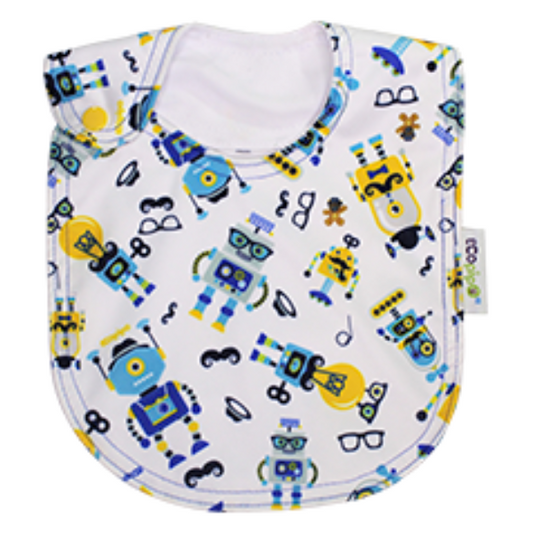 Baby Bid Print Hipster Robots