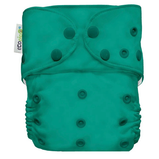 G4 Solid Snaps One-Size Cloth Diaper Jade