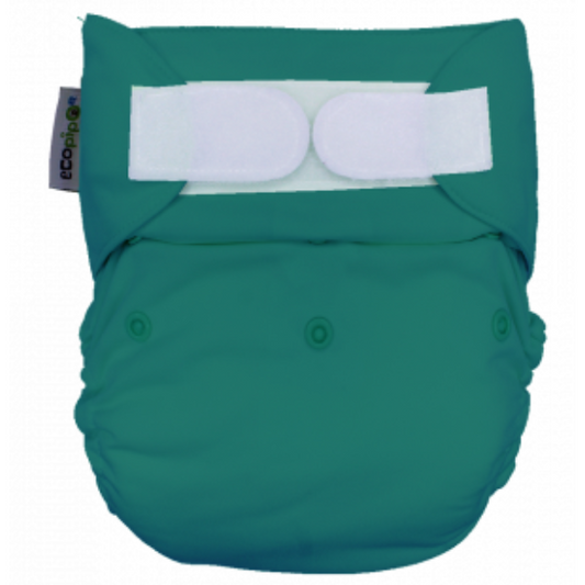 6-8 Years Old Solid Velcro Cloth Diaper Jade
