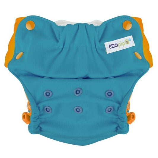 Training Pants Solid One-Size Cloth Diaper Aqua