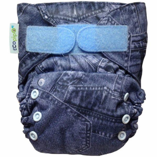 G3 Print Velcro One-Size Cloth Diaper Jeans