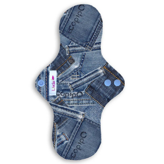 Night Pad/Postpartum Lubella Print Cloth Pad Jeans