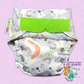 G3 Print Velcro One-Size Cloth Diaper Koala Green
