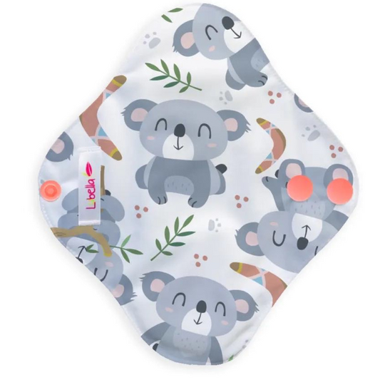Panty Liner Thong Lubella Print Cloth Pad Koalas