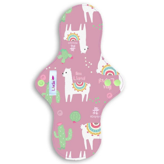 Night Pad/Postpartum Lubella Print Cloth Pad LLamas