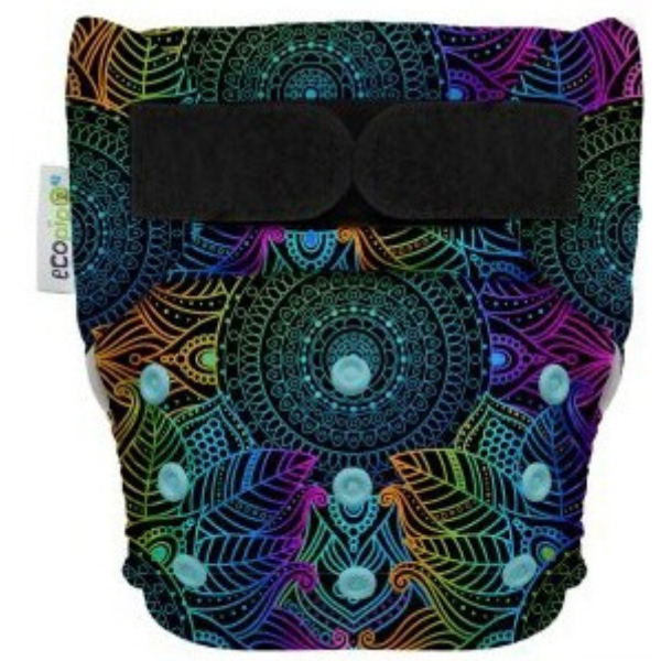 G4 Print Velcro One-Size Cloth Diaper Mandala