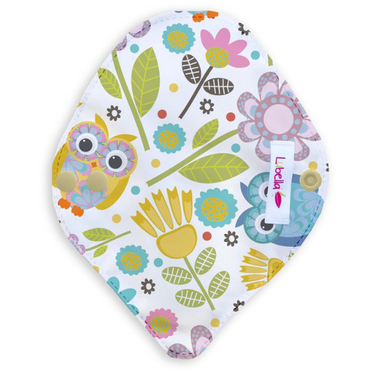 Panty Liner Thong Lubella Print Cloth Pad Owls