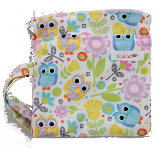 Wet Mini Bags Print Owls