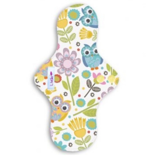 Night Pad/Postpartum Lubella Print Cloth Pad Owls