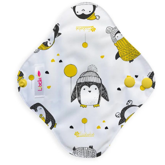 Panty Liner Thong Lubella Print Cloth Pad Penguins