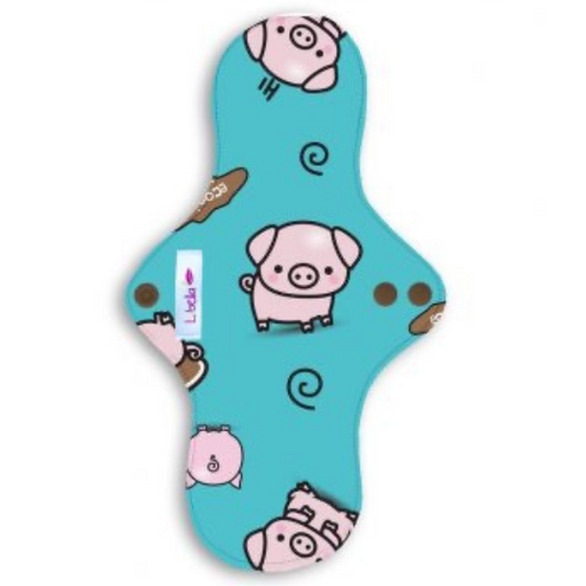 Night Pad/Postpartum Lubella Print Cloth Pad Pigs