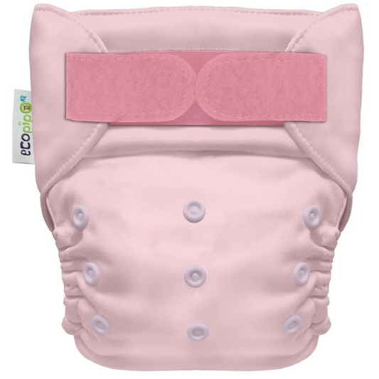G4 Solid Velcro One-Size Cloth Diaper Pink
