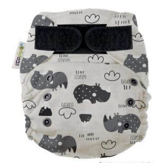 G3 Print Velcro One-Size Cloth Diaper Rino