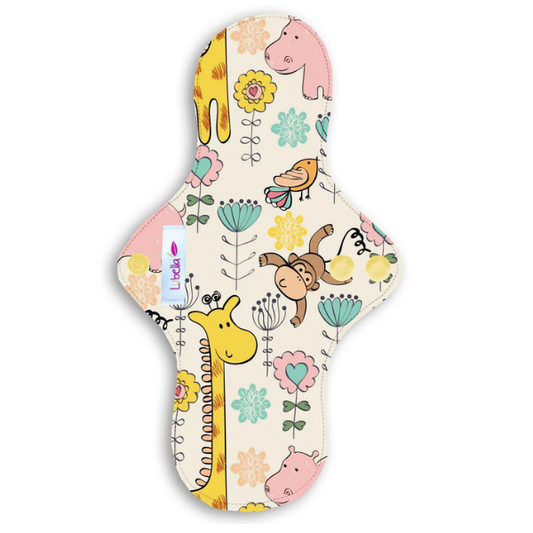 Teen Pad Lubella Print Cloth Pad Safari