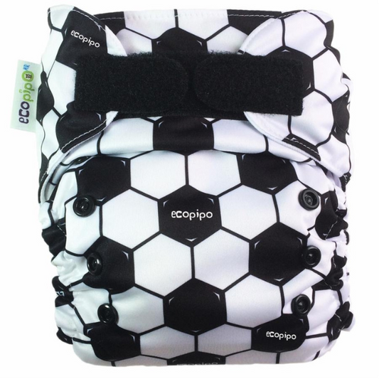 G3 Print Velcro One-Size Cloth Diaper Soccer