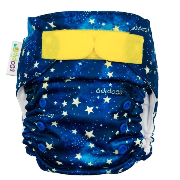 G3 Print Velcro One-Size Cloth Diaper Stars