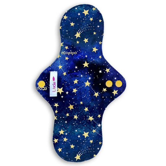 Night Pad/Postpartum Lubella Print Cloth Pad Stars