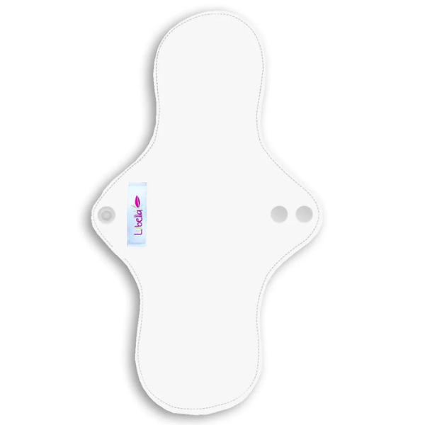 Teen Pad Lubella Solid Cloth Pad White