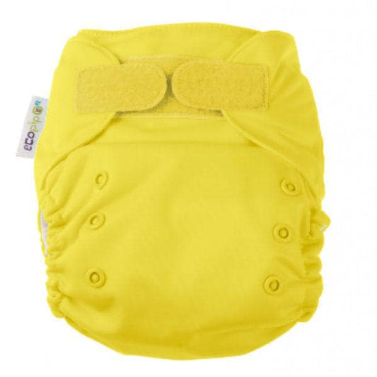 G3 Solid Velcro One-Size Cloth Diaper Yellow